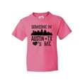 thumbnail image 1 of Inktastic Austin Texas Someone Loves Me Skyline Youth T-Shirt, 1 of 5