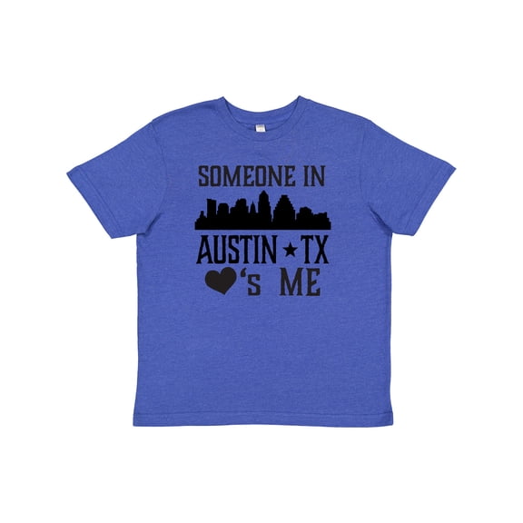 Inktastic Austin Texas Someone Loves Me Skyline Youth T-Shirt
