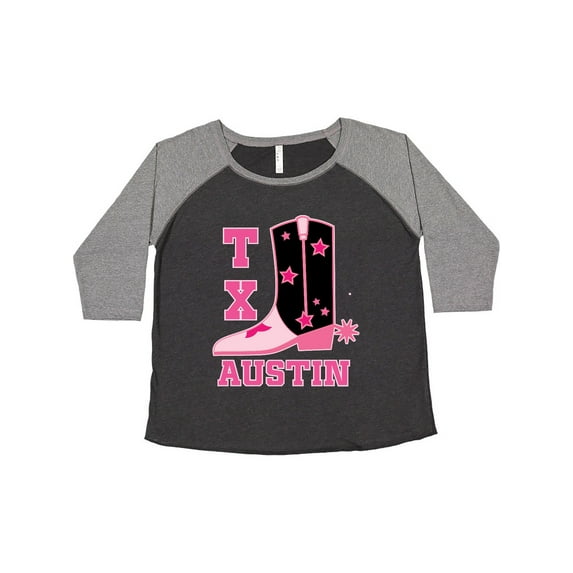 Inktastic Austin Texas cowgirl Women's Plus Size T-Shirt