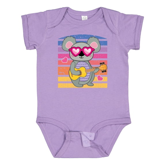 Inktastic Australian Koala Cool Sunset Girls Baby Bodysuit