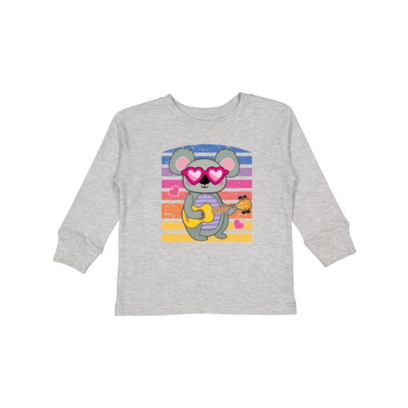 Inktastic Australian Koala Cool Sunset Girls Long Sleeve Toddler T-Shirt