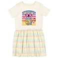 thumbnail image 1 of Inktastic Australian Koala Cool Sunset Girls Toddler Dress, 1 of 5