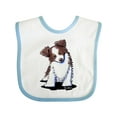 thumbnail image 1 of Inktastic Australian Shepherd Boys or Girls Baby Bib, 1 of 4