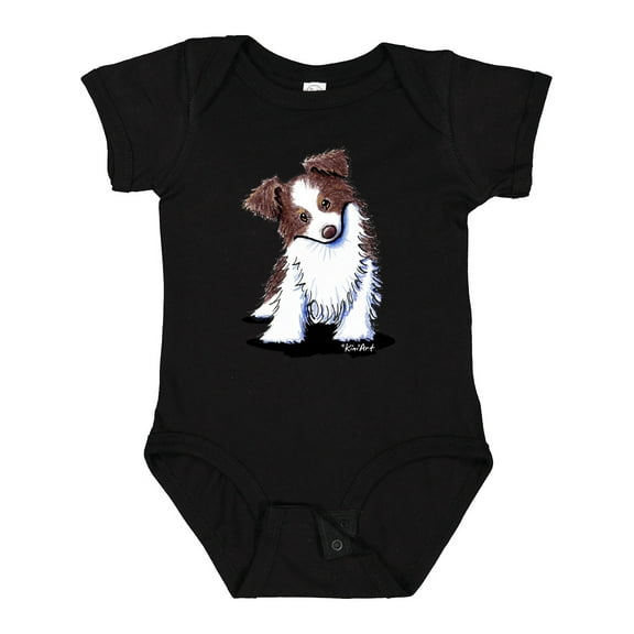Inktastic Australian Shepherd Boys or Girls Baby Bodysuit