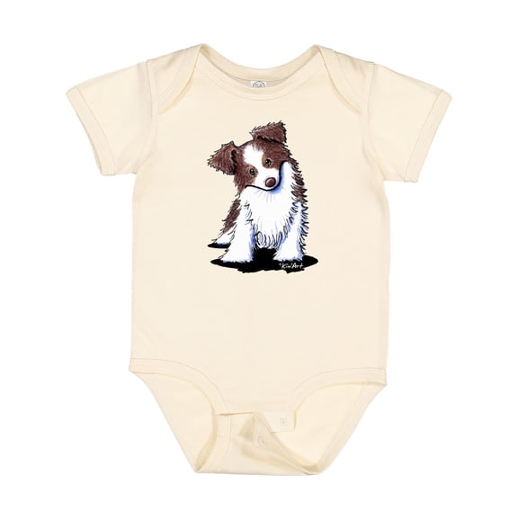 Inktastic Australian Shepherd Boys or Girls Baby Bodysuit