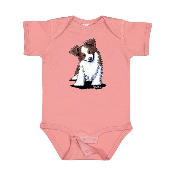 Inktastic Australian Shepherd Boys or Girls Baby Bodysuit
