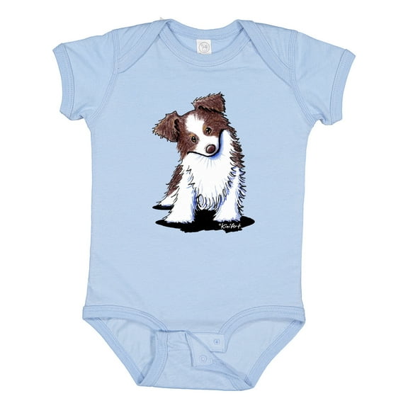Inktastic Australian Shepherd Boys or Girls Baby Bodysuit