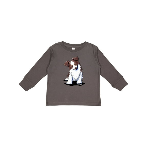 Inktastic Australian Shepherd Boys or Girls Long Sleeve Toddler T-Shirt