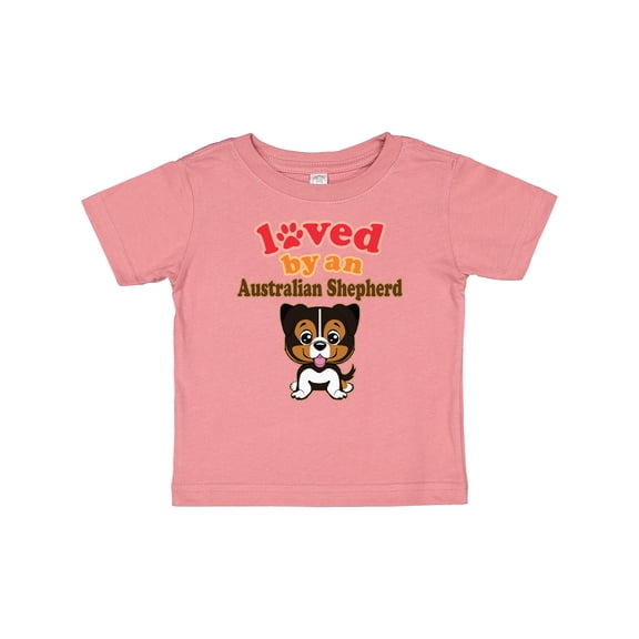 Inktastic Australian Shepherd Dog Cute Boys or Girls Baby T-Shirt