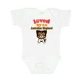 thumbnail image 1 of Inktastic Australian Shepherd Dog Gift Boys or Girls Baby Bodysuit, 1 of 5