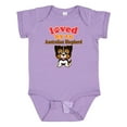 thumbnail image 1 of Inktastic Australian Shepherd Dog Gift Boys or Girls Baby Bodysuit, 1 of 5