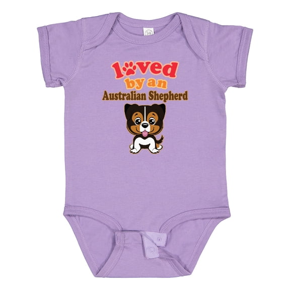 Inktastic Australian Shepherd Dog Gift Boys or Girls Baby Bodysuit