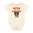 thumbnail image 1 of Inktastic Australian Shepherd Dog Gift Boys or Girls Baby Bodysuit, 1 of 5