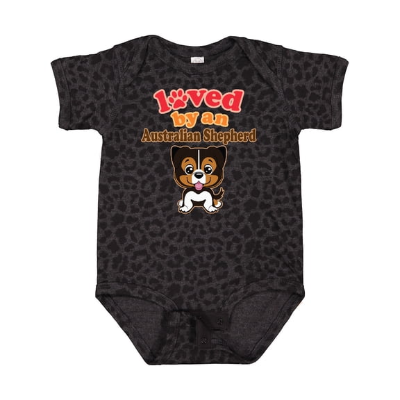 Inktastic Australian Shepherd Dog Gift Boys or Girls Baby Bodysuit