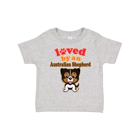 Inktastic Australian Shepherd Dog Gift Boys or Girls Toddler T-Shirt