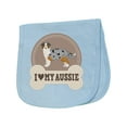 thumbnail image 1 of Inktastic Australian Shepherd Toy Aussie Baby Burp Cloth, 1 of 3
