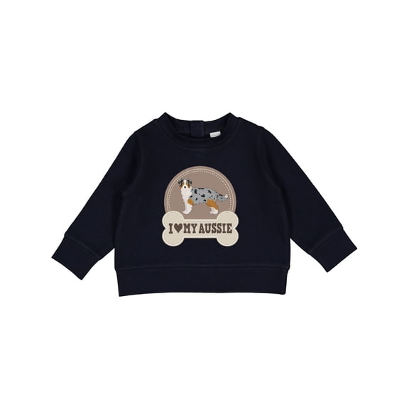 Inktastic Australian Shepherd Toy Aussie Baby Sweatshirt