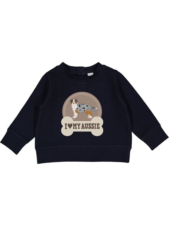 Australian Shepherd Toy Aussie Baby Sweatshirt
