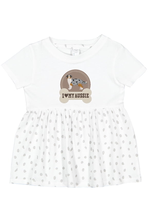 Australian Shepherd Toy Aussie Girls Baby Dress