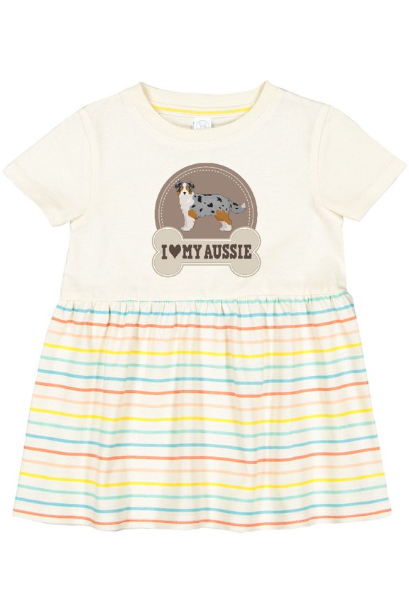 Australian Shepherd Toy Aussie Girls Baby Dress