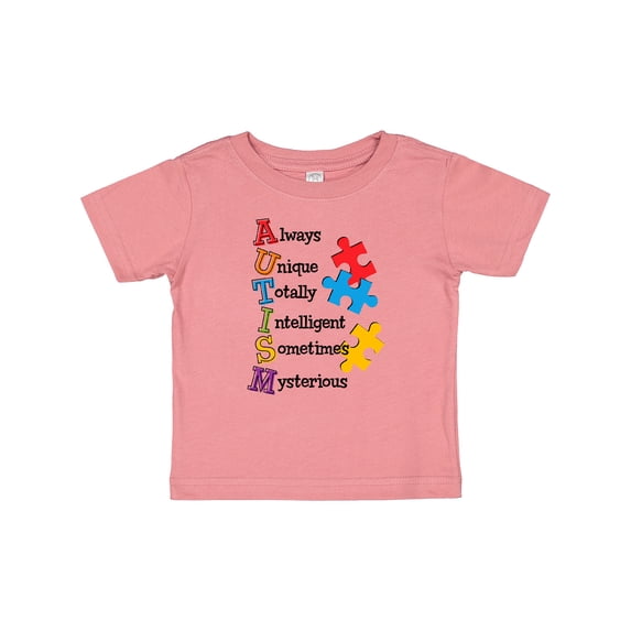 Inktastic Autism Acrostic Boys or Girls Baby T-Shirt