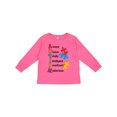 thumbnail image 1 of Inktastic Autism Acrostic Boys or Girls Long Sleeve Toddler T-Shirt, 1 of 5
