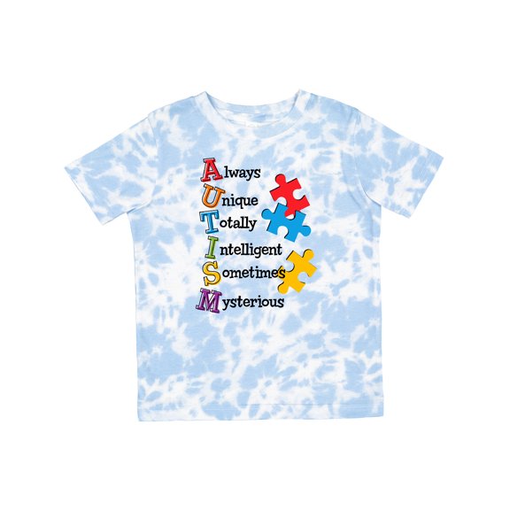 Inktastic Autism Acrostic Boys or Girls Toddler T-Shirt