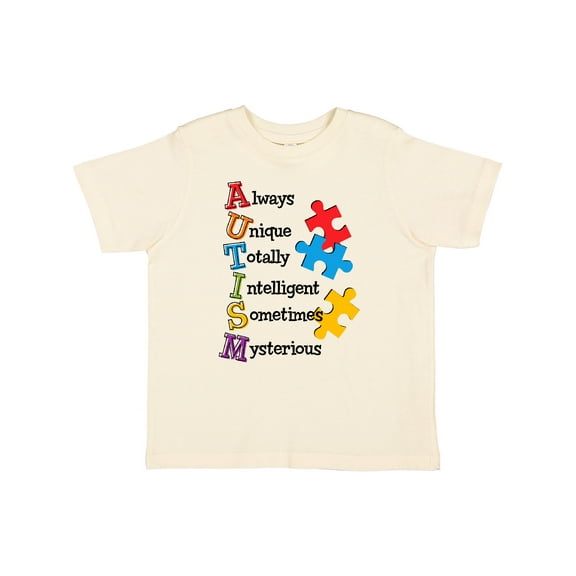 Inktastic Autism Acrostic Boys or Girls Toddler T-Shirt