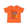 thumbnail image 1 of Inktastic Autism Acrostic Boys or Girls Toddler T-Shirt, 1 of 5