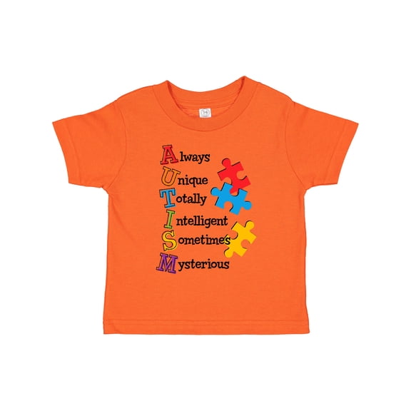 Inktastic Autism Acrostic Boys or Girls Toddler T-Shirt