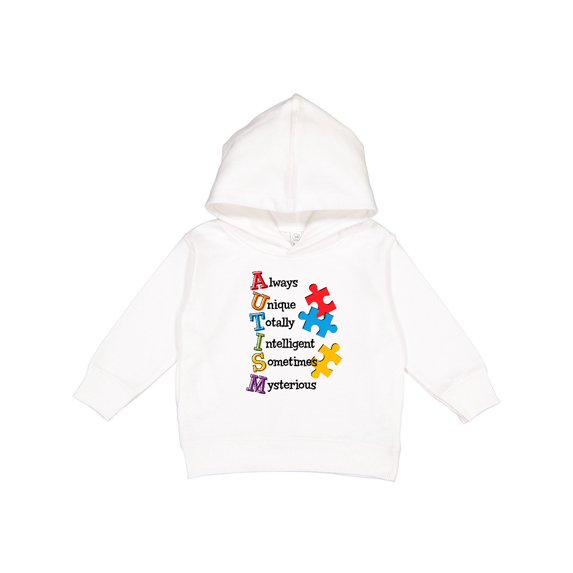 Inktastic Autism Acrostic Toddler Hoodie