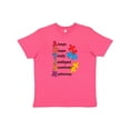 thumbnail image 1 of Inktastic Autism Acrostic Youth T-Shirt, 1 of 5
