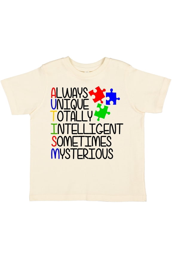 Autism Awareness Acronym Boys or Girls Toddler T-Shirt