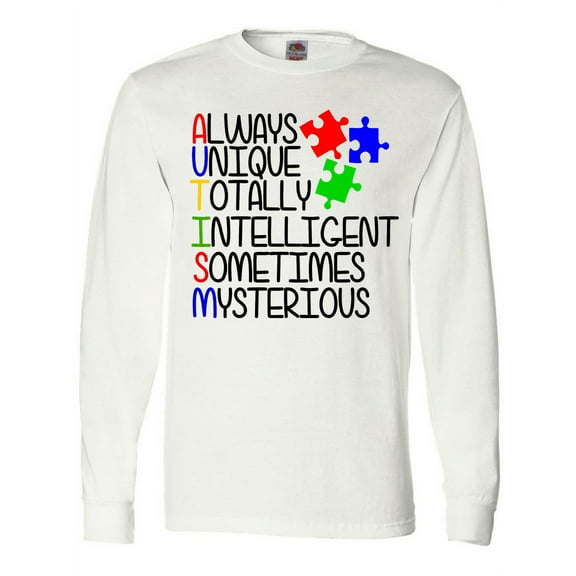 Inktastic Autism Awareness Acronym Long Sleeve T-Shirt