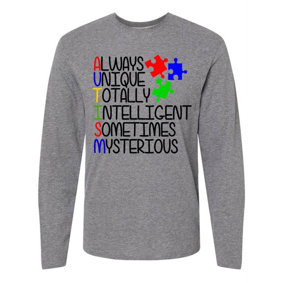 Inktastic Autism Awareness Acronym Long Sleeve T-Shirt