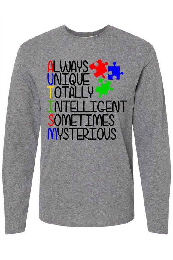 Autism Awareness Acronym Long Sleeve T-Shirt