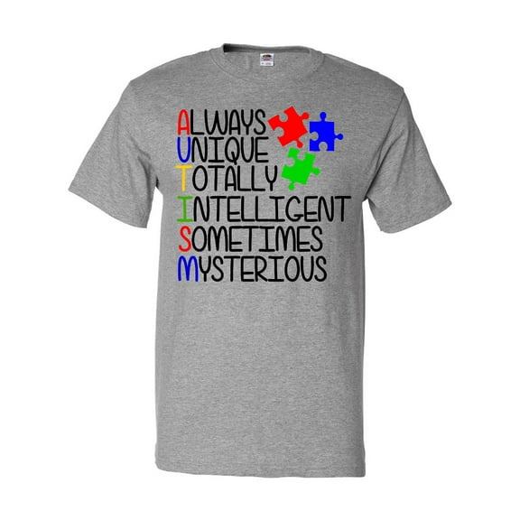Inktastic Autism Awareness Acronym T-Shirt