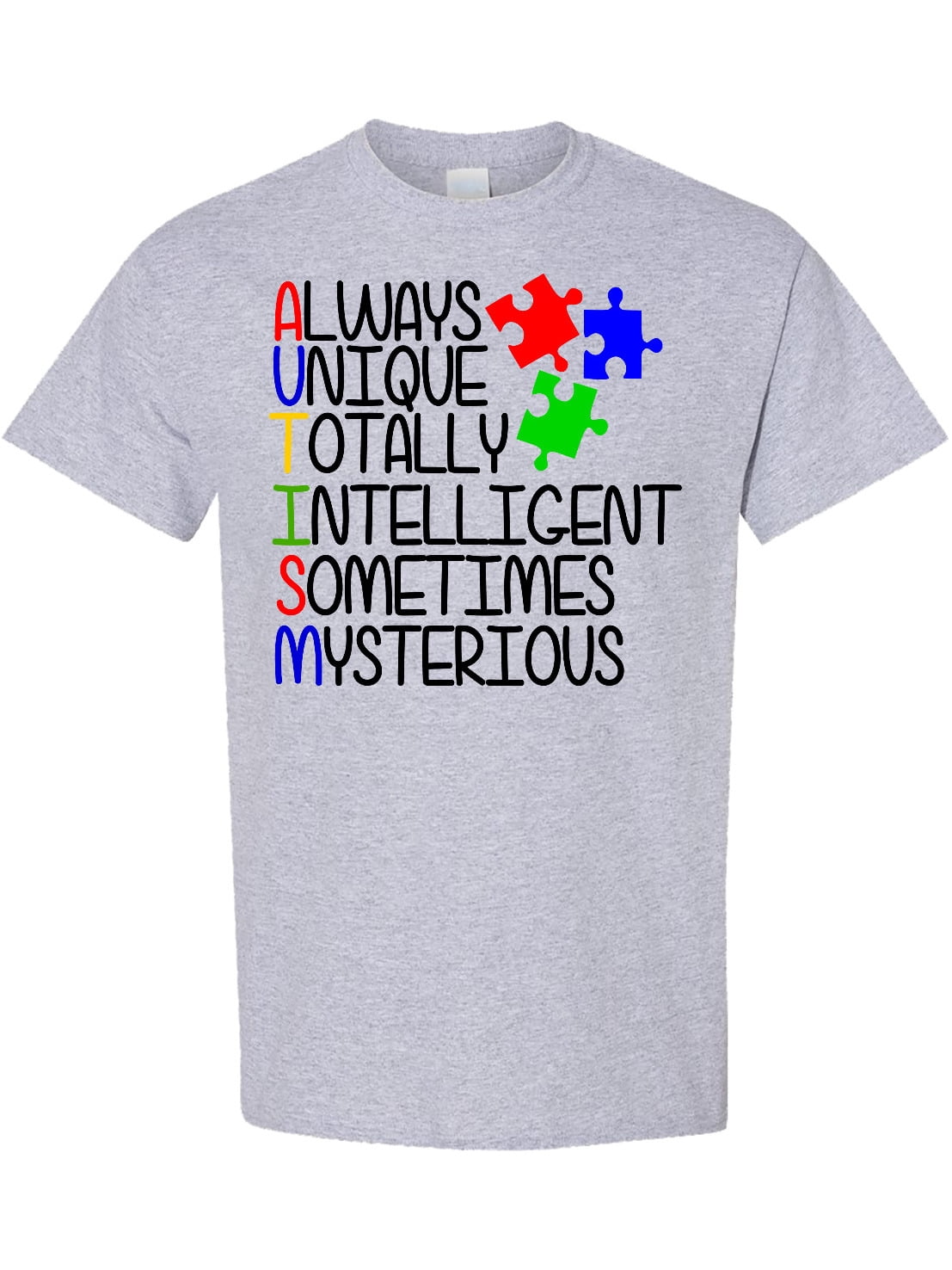 Inktastic Autism Awareness Acronym T-Shirt