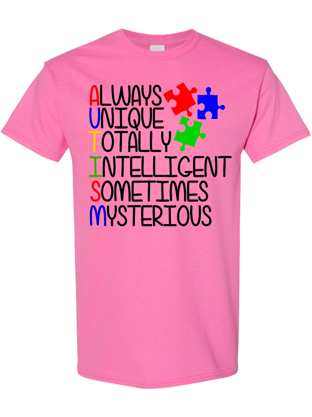Inktastic Autism Awareness Acronym T-Shirt