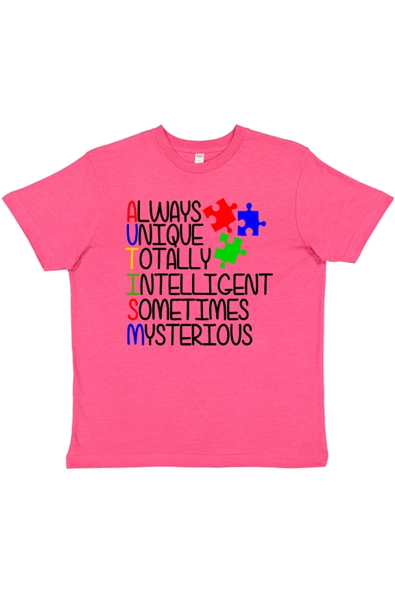 Autism Awareness Acronym Youth T-Shirt