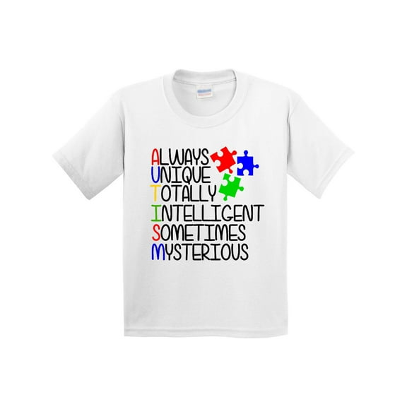 Inktastic Autism Awareness Acronym Youth T-Shirt