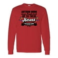 thumbnail image 1 of Inktastic Autism Awareness Autism Mom with Puzzle Ribbons Long Sleeve T-Shirt, 1 of 5