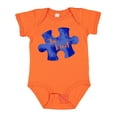 thumbnail image 1 of Inktastic Autism Awareness Be Kind Dark Blue Puzzle Piece Boys or Girls Baby Bodysuit, 1 of 5