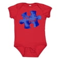 thumbnail image 1 of Inktastic Autism Awareness Be Kind Dark Blue Puzzle Piece Boys or Girls Baby Bodysuit, 1 of 5