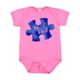 thumbnail image 1 of Inktastic Autism Awareness Be Kind Dark Blue Puzzle Piece Boys or Girls Baby Bodysuit, 1 of 5