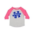 thumbnail image 1 of Inktastic Autism Awareness Be Kind Dark Blue Puzzle Piece Boys or Girls Toddler T-Shirt, 1 of 5