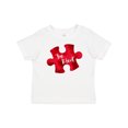 thumbnail image 1 of Inktastic Autism Awareness Be Kind Red Puzzle Piece Boys or Girls Baby T-Shirt, 1 of 5