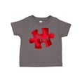 thumbnail image 1 of Inktastic Autism Awareness Be Kind Red Puzzle Piece Boys or Girls Toddler T-Shirt, 1 of 5