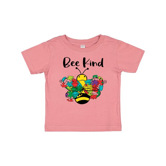 Inktastic Autism Awareness Bee Kind Boys or Girls Baby T-Shirt