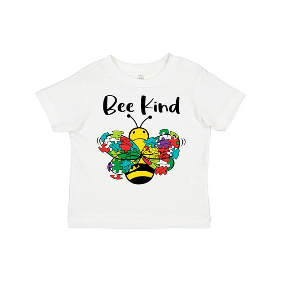 Inktastic Autism Awareness Bee Kind Boys or Girls Toddler T-Shirt